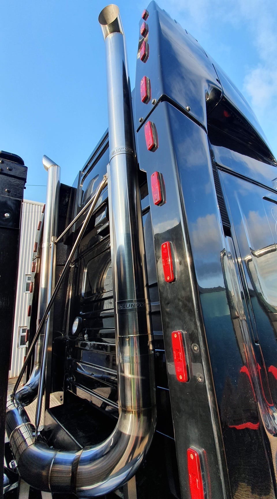 ERF EC12 lorry hearse for bespoke funeral transport in the UK